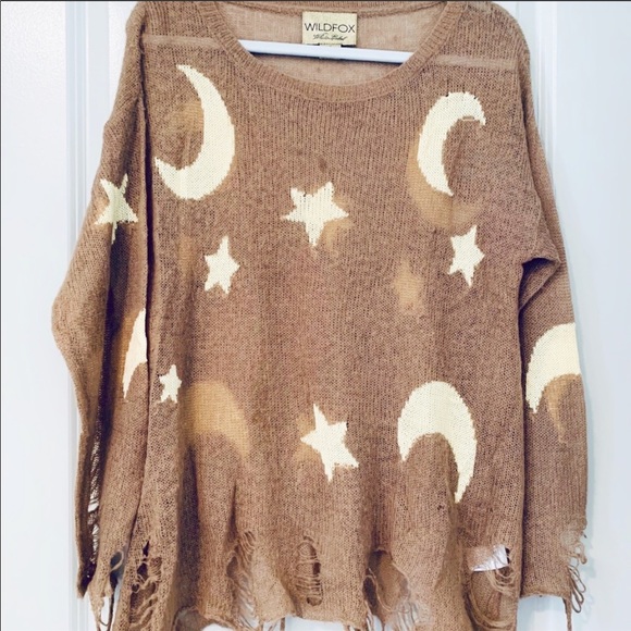 Wildfox Moon 🌙 & Stars ⭐️ Sweater - Picture 4 of 6